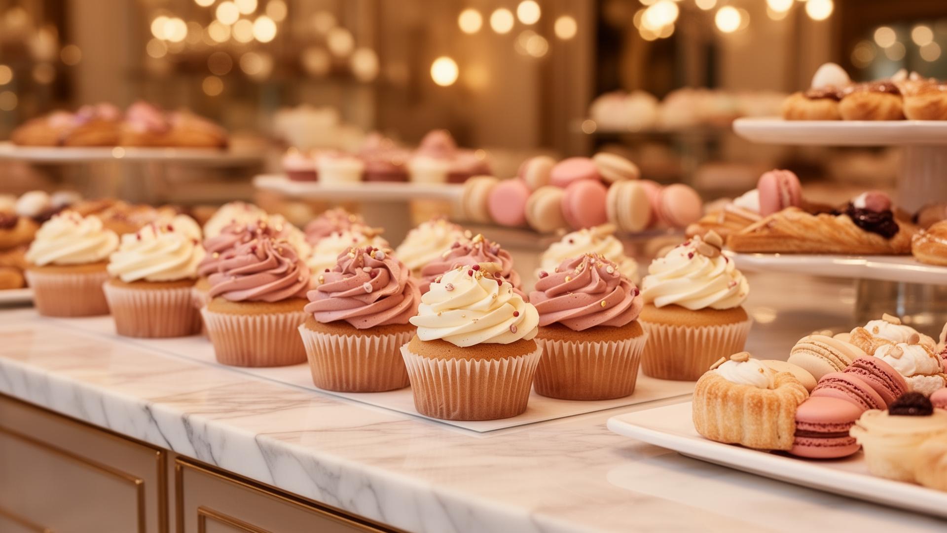D'Sanvee Sweet Delights bakery display